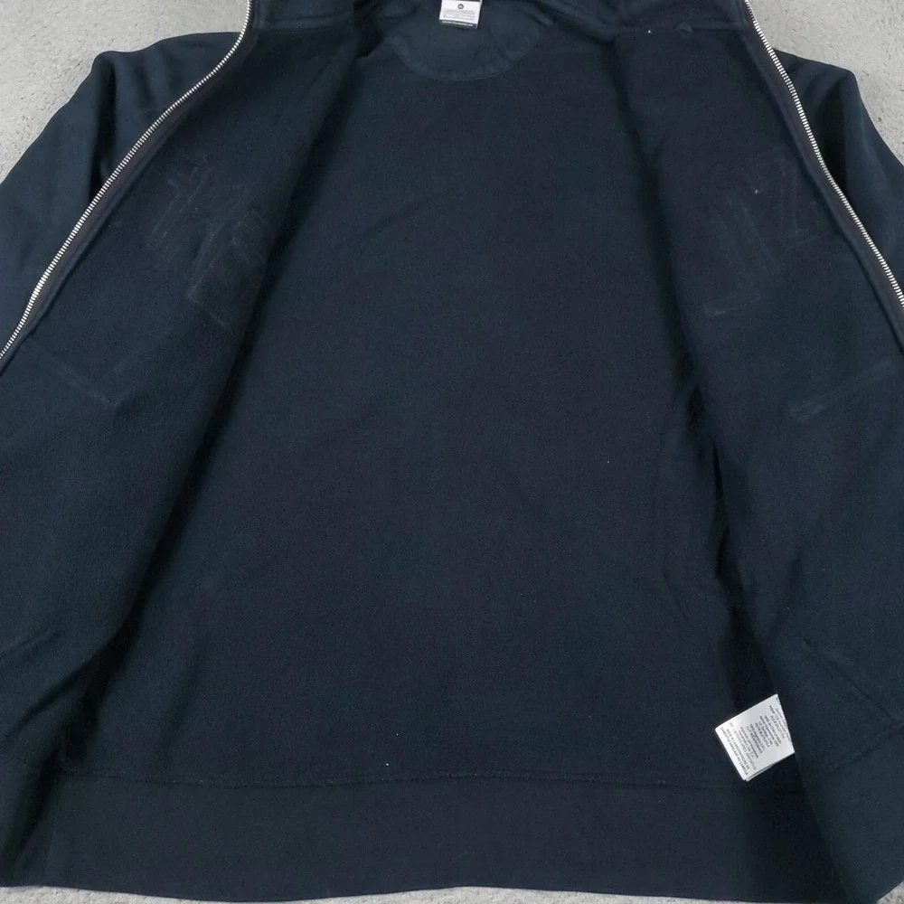 Nike CBF Brasil Sweater Mens XL Black Swoosh Full Zip Hoodie Sweatshirt